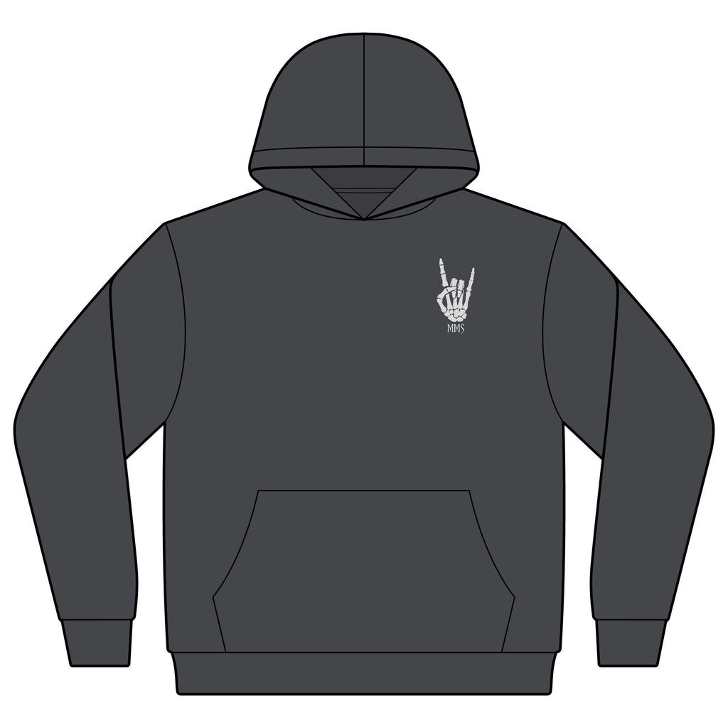 Metal Goat  — Small Chest Graphic, Gothic Streetwear