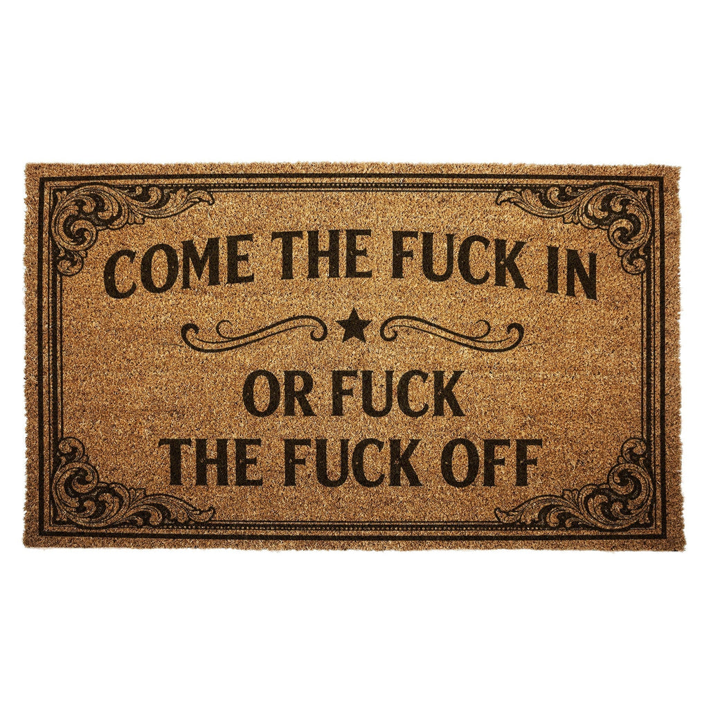 Come the F--k In Door Mat