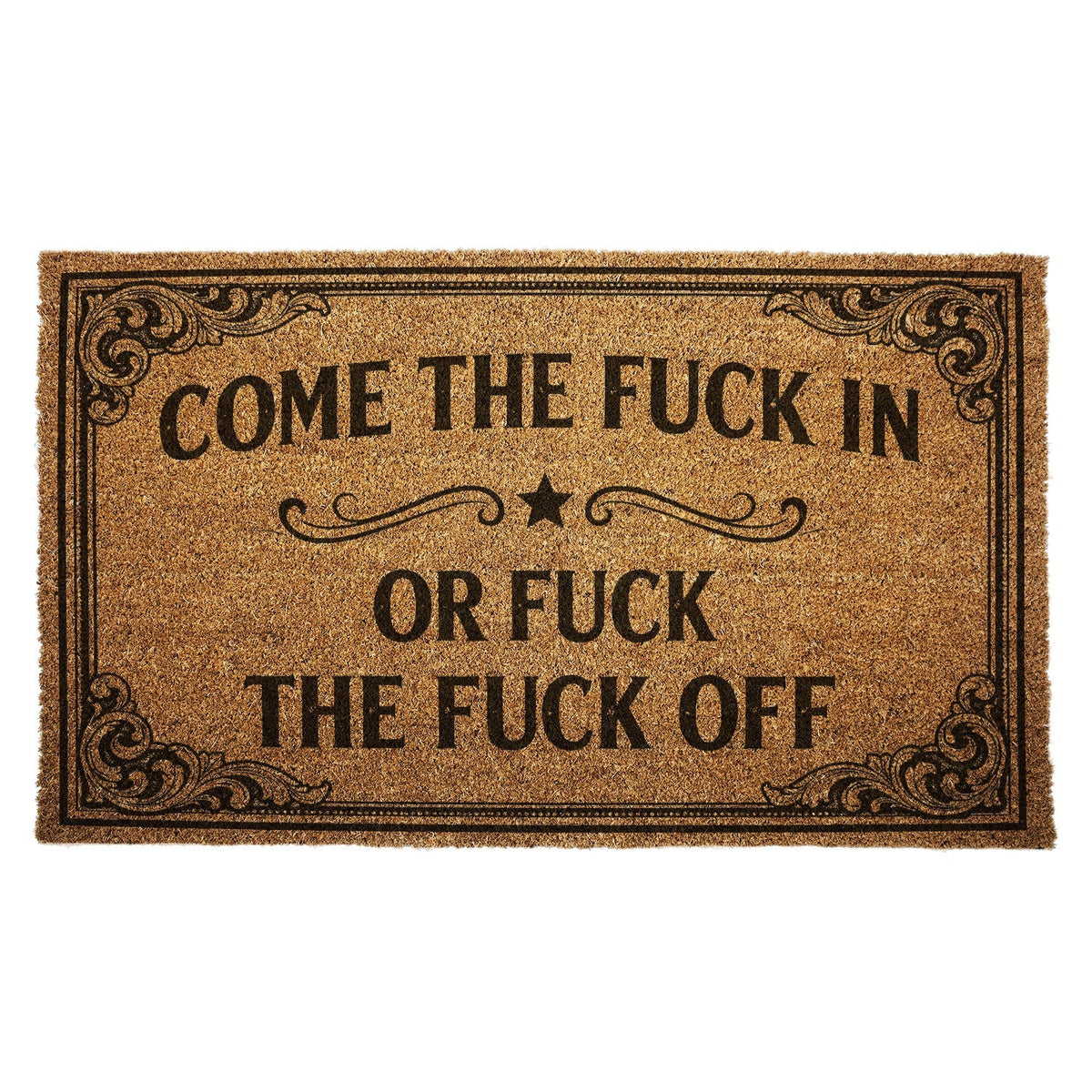 Come the F--k In Door Mat