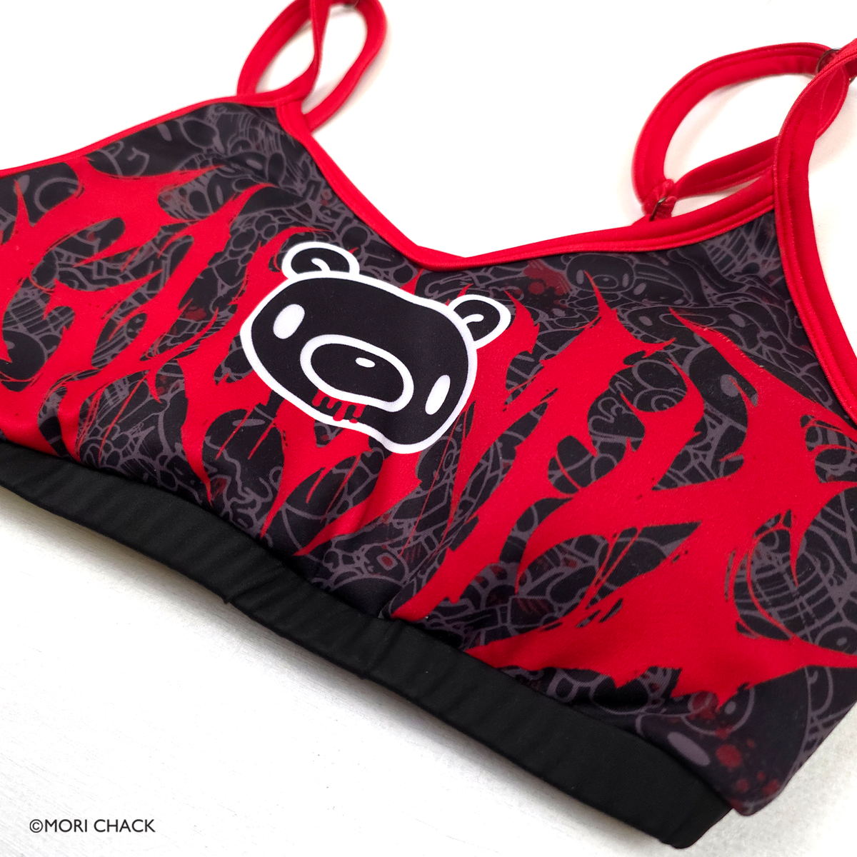 Blood Drip Fitness Sports Bra