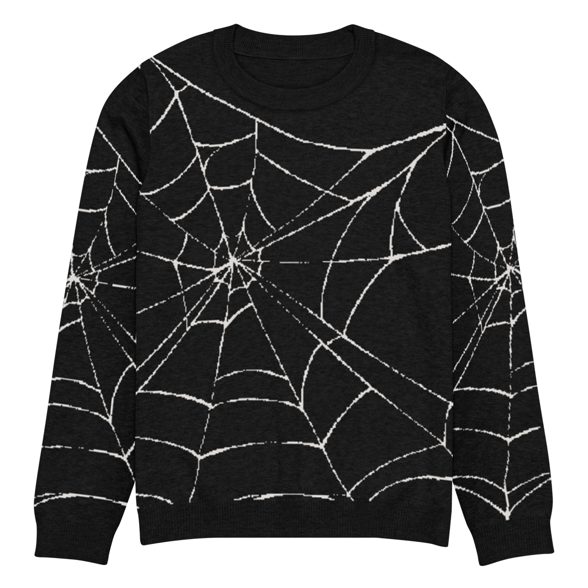 Web Weaver Knit Crew Neck Sweater